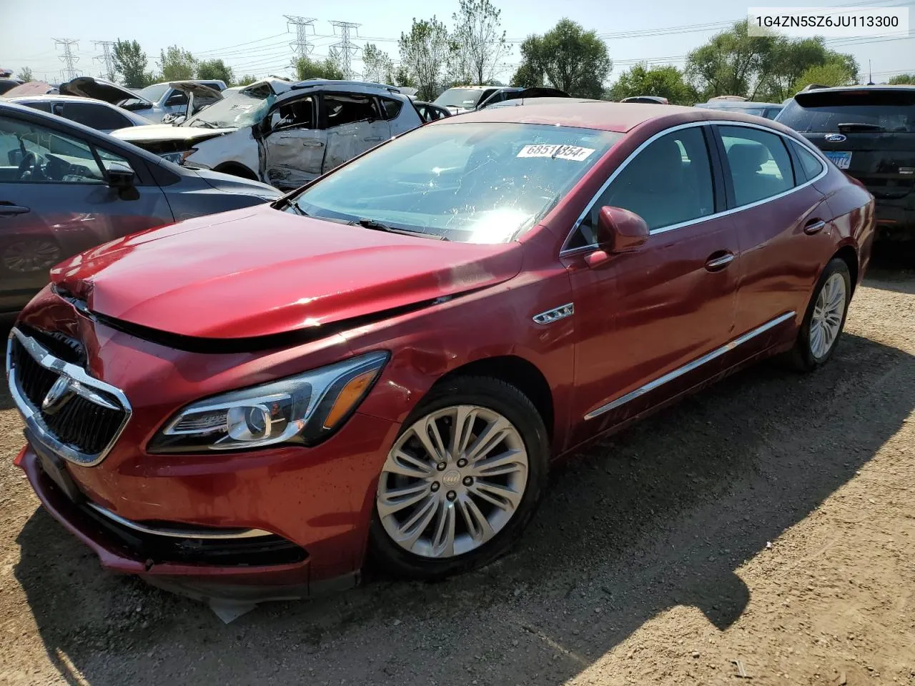 1G4ZN5SZ6JU113300 2018 Buick Lacrosse Preferred