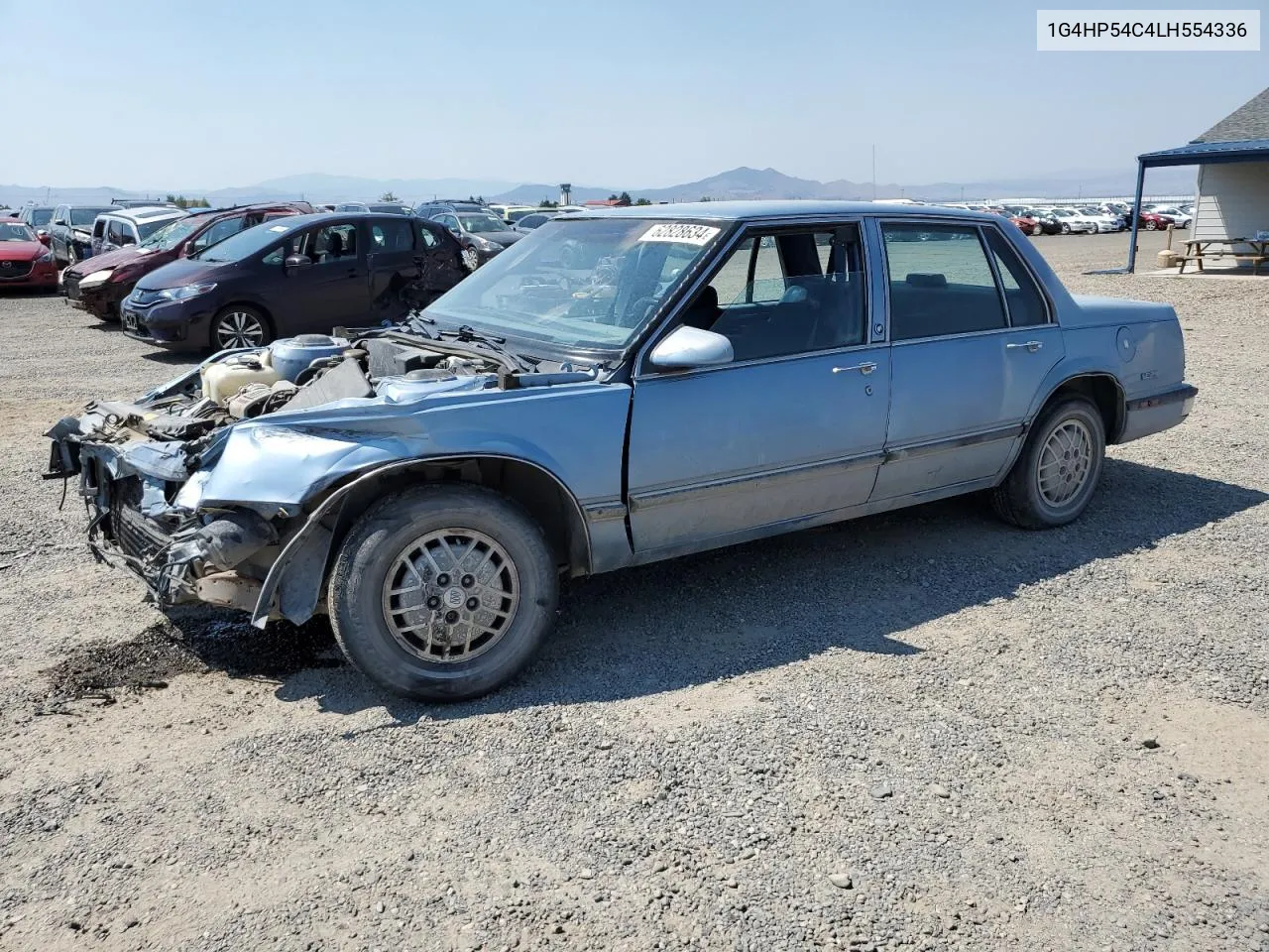 1990 Buick Lesabre Custom VIN: 1G4HP54C4LH554336 Lot: 62828634