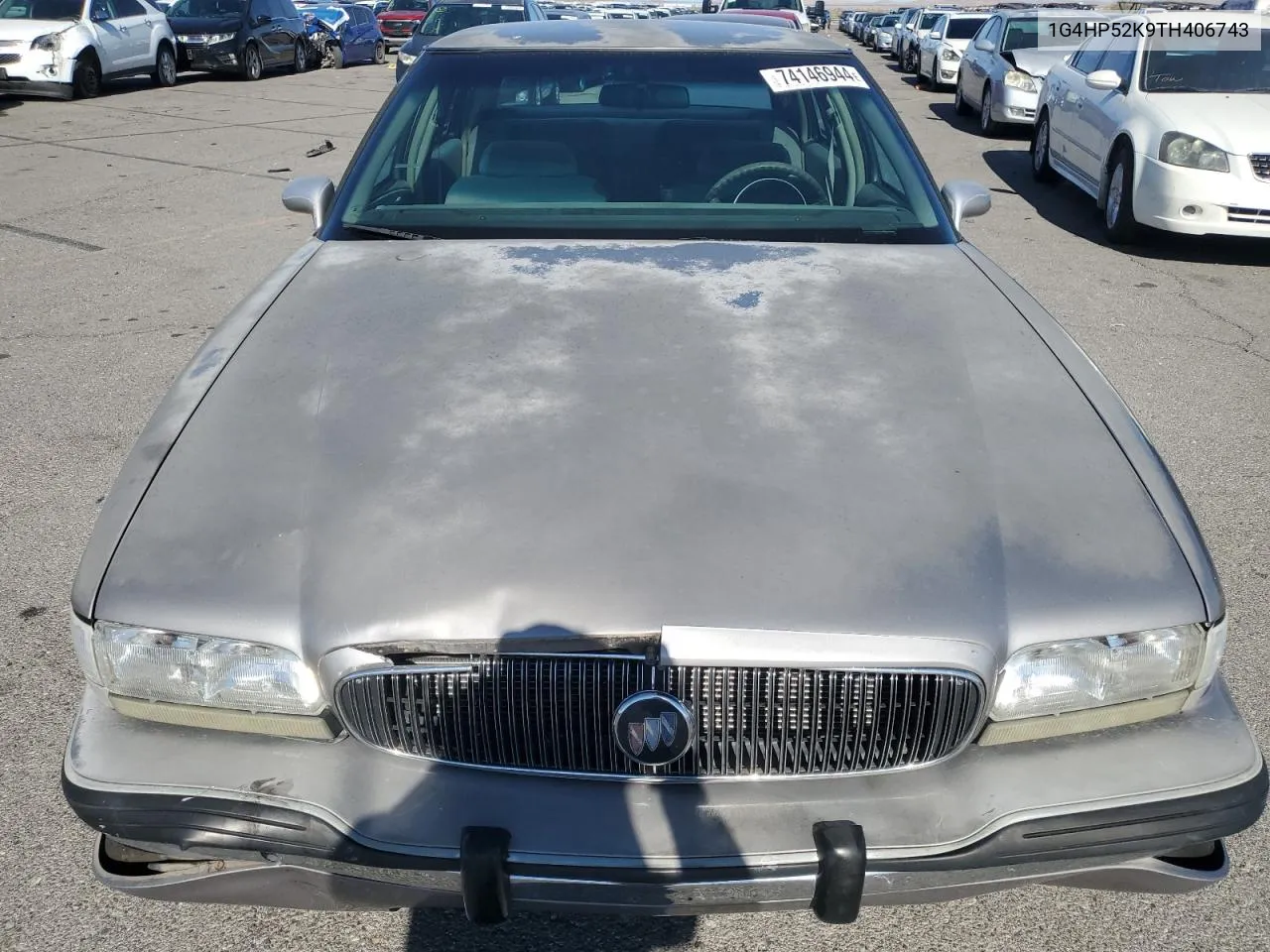 1996 Buick Lesabre Custom VIN: 1G4HP52K9TH406743 Lot: 74146944