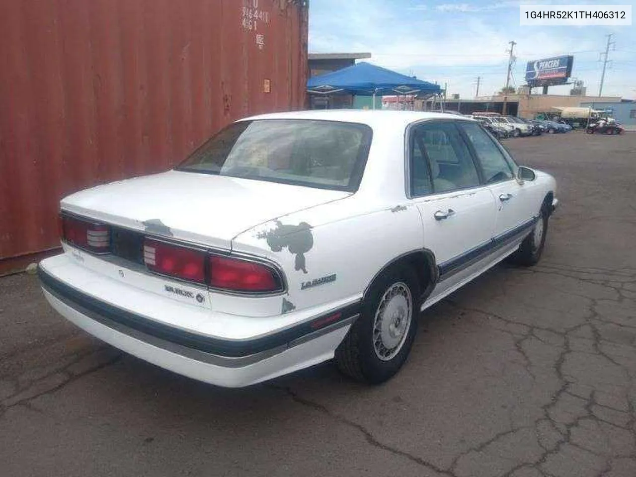 1996 Buick Lesabre Limited VIN: 1G4HR52K1TH406312 Lot: 80378804