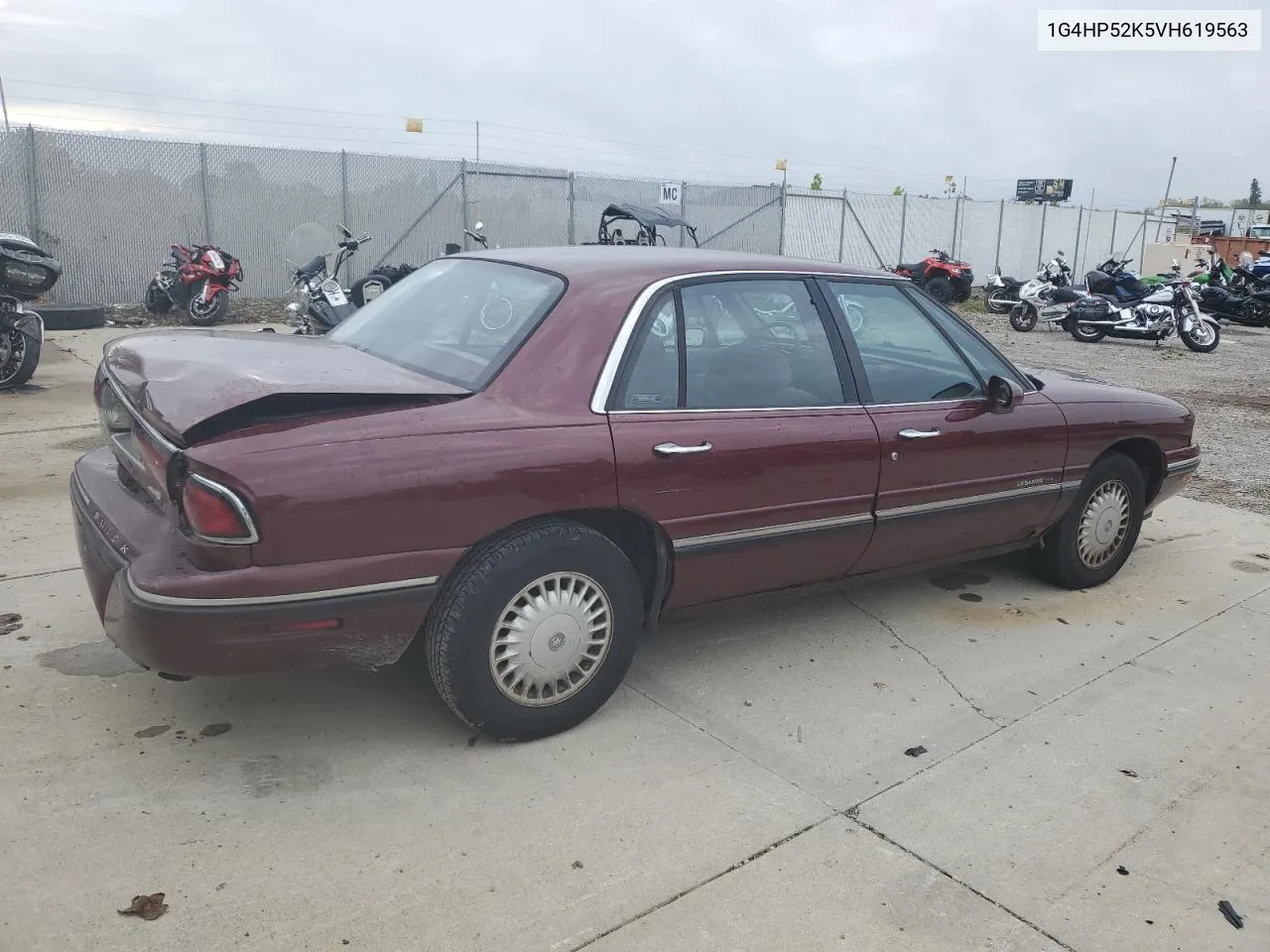 1997 Buick Lesabre Custom VIN: 1G4HP52K5VH619563 Lot: 71537234