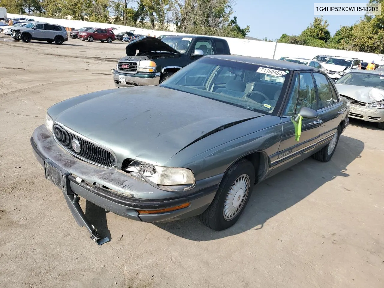 1998 Buick Lesabre Custom VIN: 1G4HP52K0WH548208 Lot: 71160404