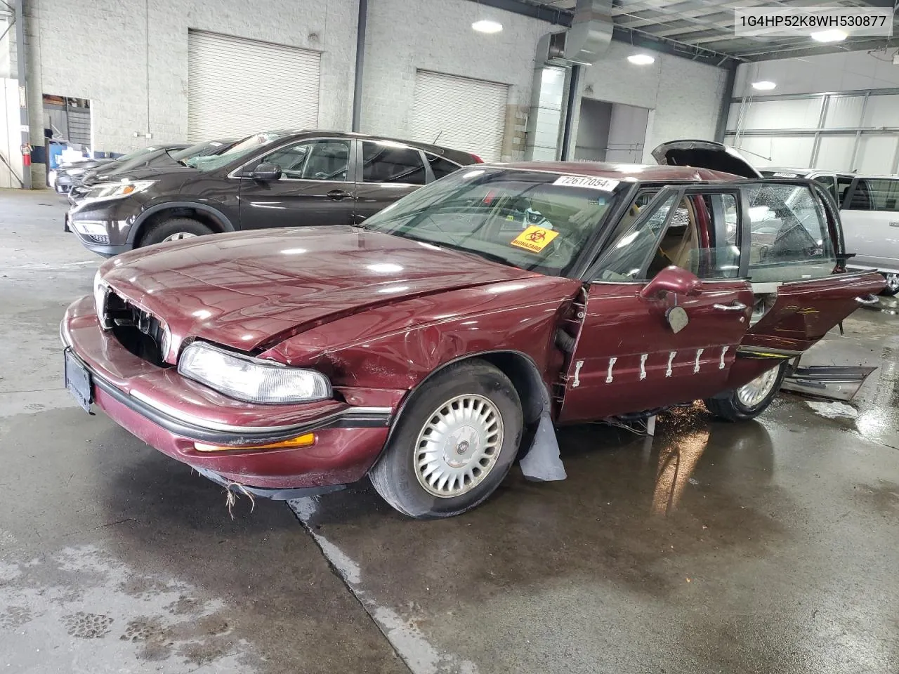 1998 Buick Lesabre Custom VIN: 1G4HP52K8WH530877 Lot: 72617054