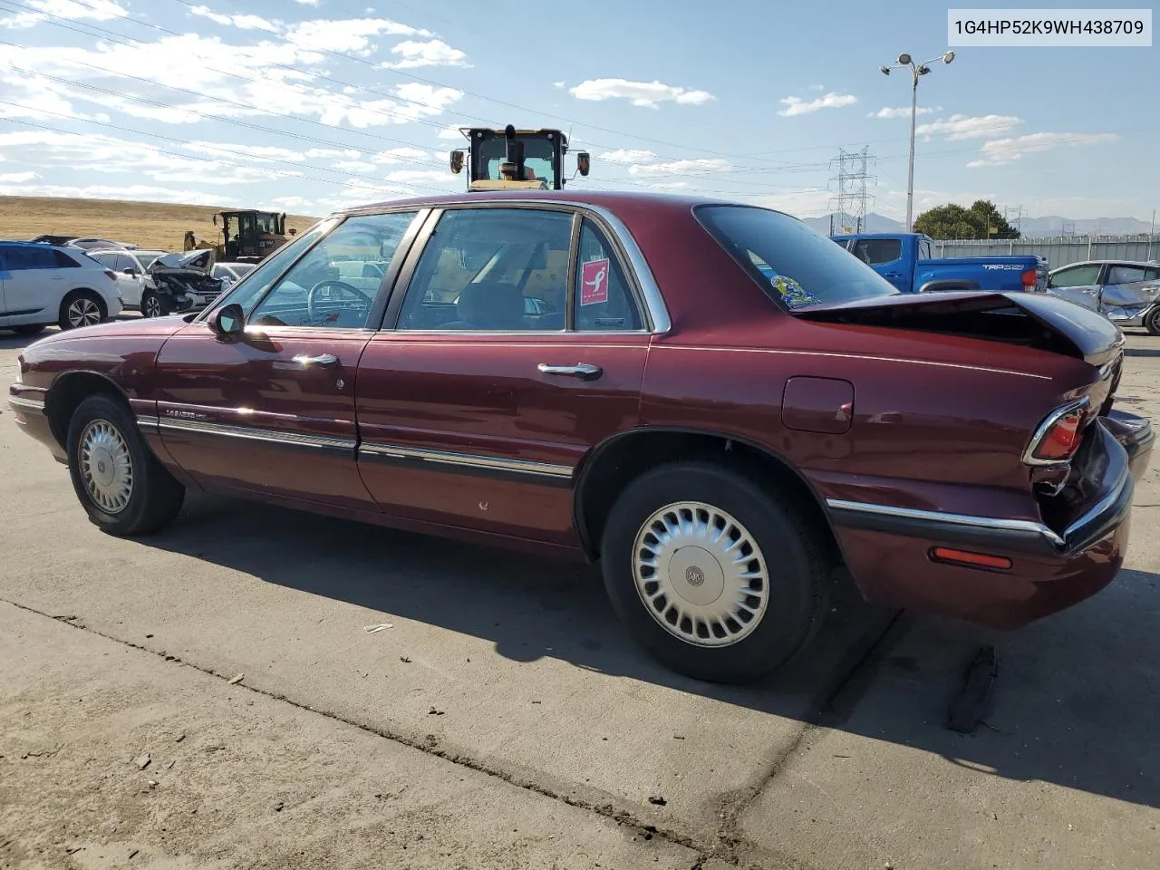 1998 Buick Lesabre Custom VIN: 1G4HP52K9WH438709 Lot: 75307544