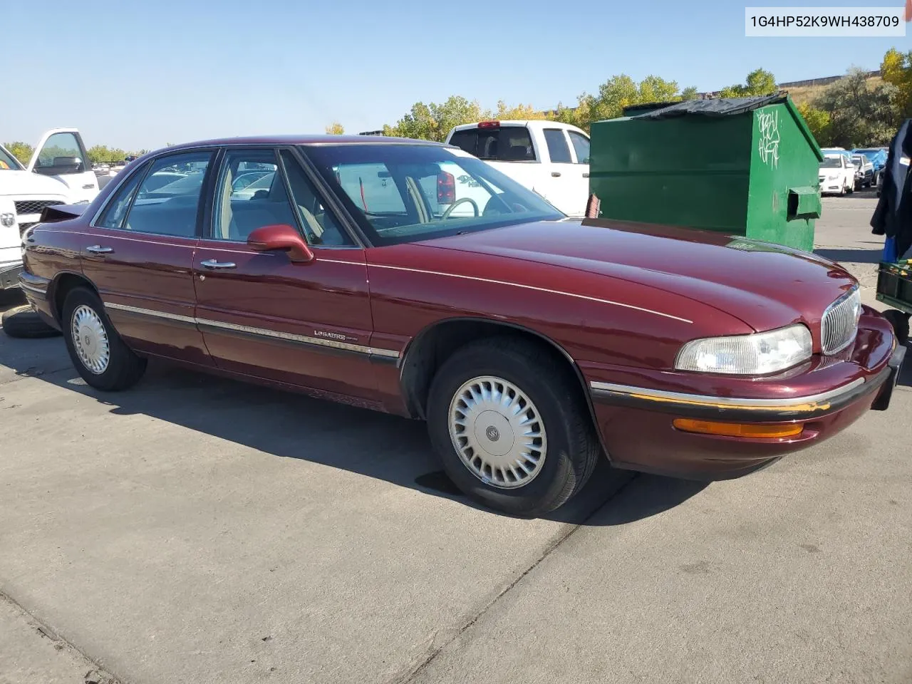 1998 Buick Lesabre Custom VIN: 1G4HP52K9WH438709 Lot: 75307544