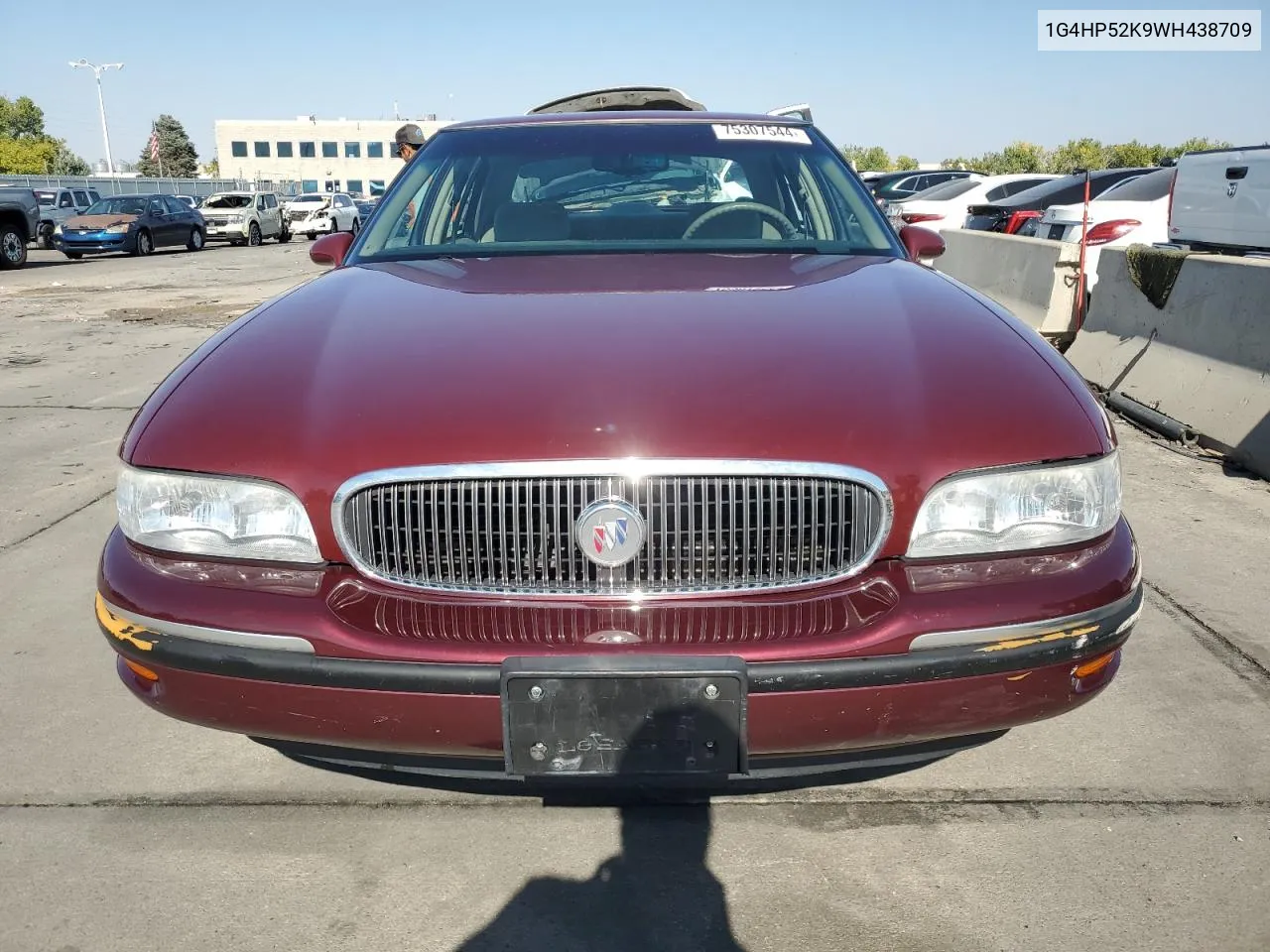 1998 Buick Lesabre Custom VIN: 1G4HP52K9WH438709 Lot: 75307544