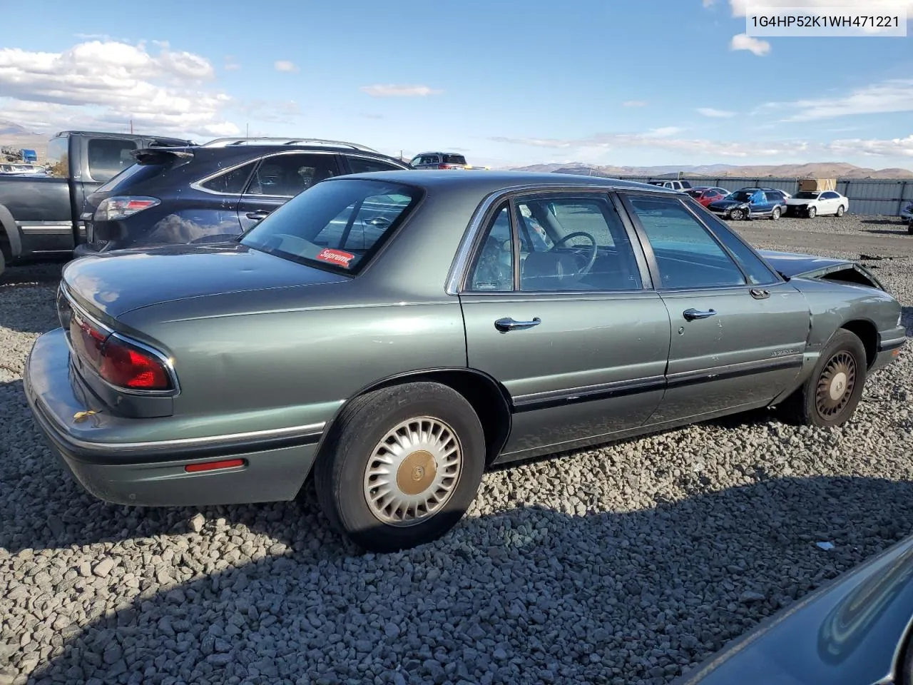 1998 Buick Lesabre Custom VIN: 1G4HP52K1WH471221 Lot: 80583074