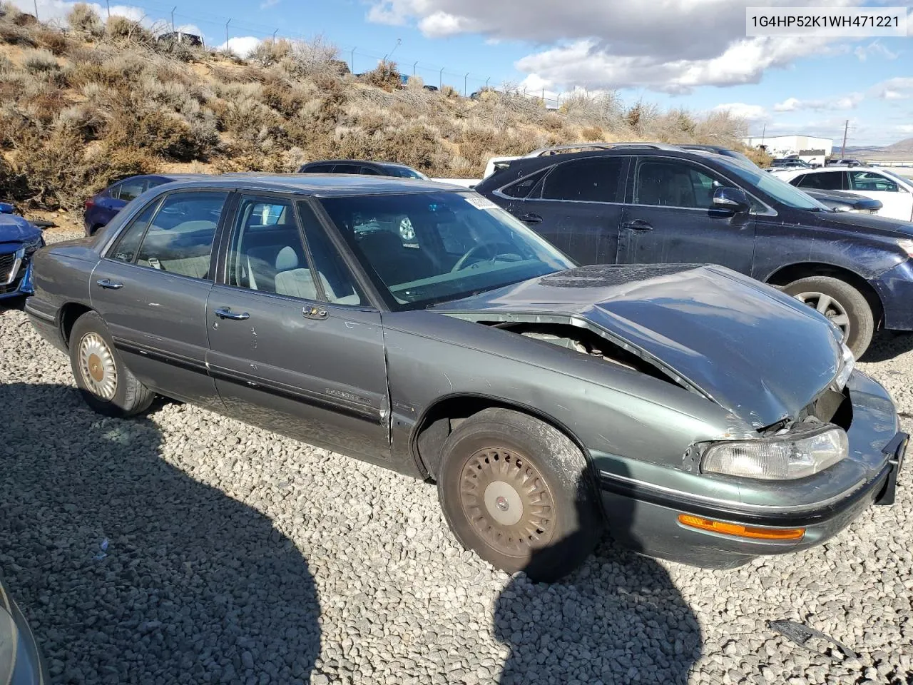 1998 Buick Lesabre Custom VIN: 1G4HP52K1WH471221 Lot: 80583074