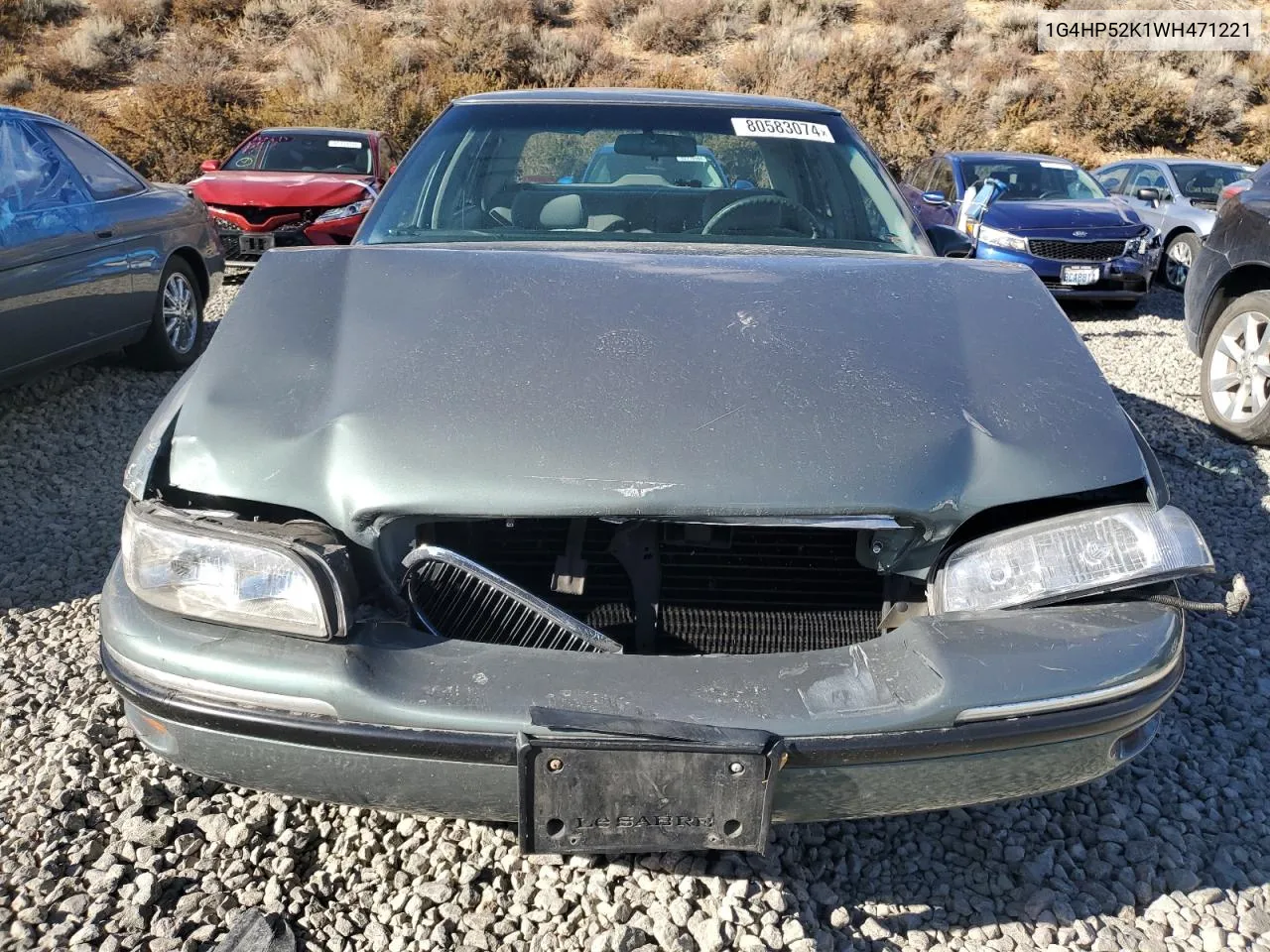 1998 Buick Lesabre Custom VIN: 1G4HP52K1WH471221 Lot: 80583074