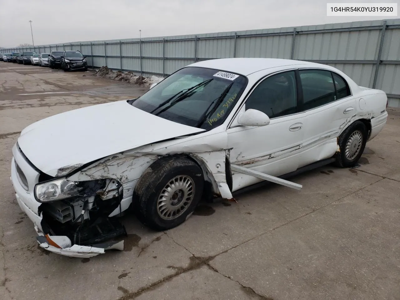 2000 Buick Lesabre Limited VIN: 1G4HR54K0YU319920 Lot: 41499024