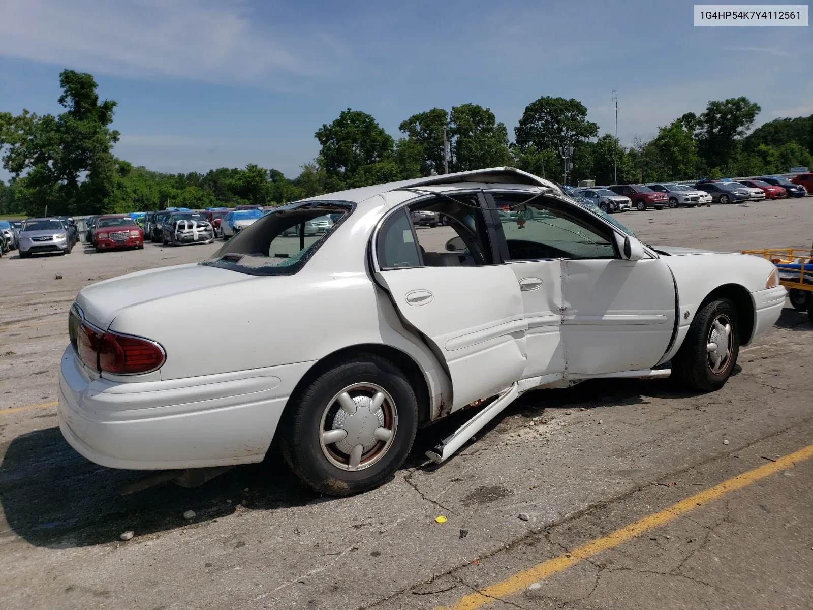 2000 Buick Lesabre Custom VIN: 1G4HP54K7Y4112561 Lot: 57208804