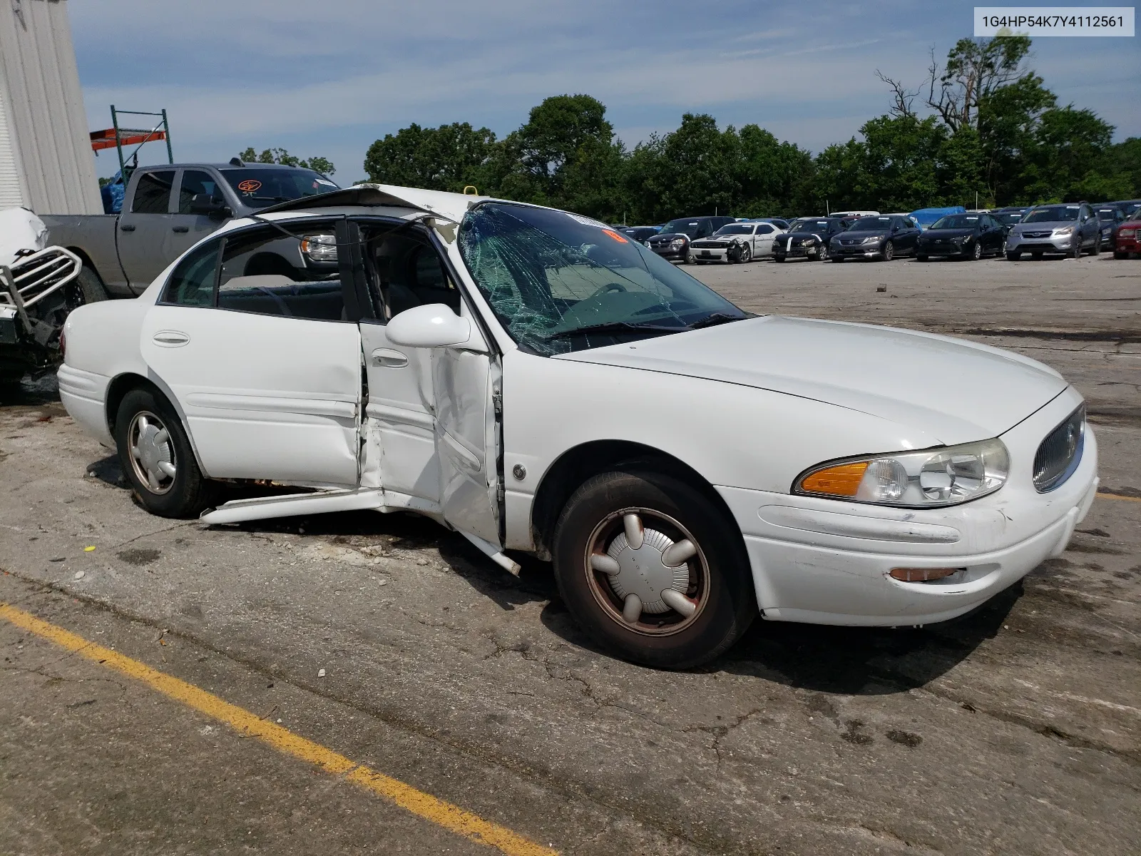 2000 Buick Lesabre Custom VIN: 1G4HP54K7Y4112561 Lot: 57208804