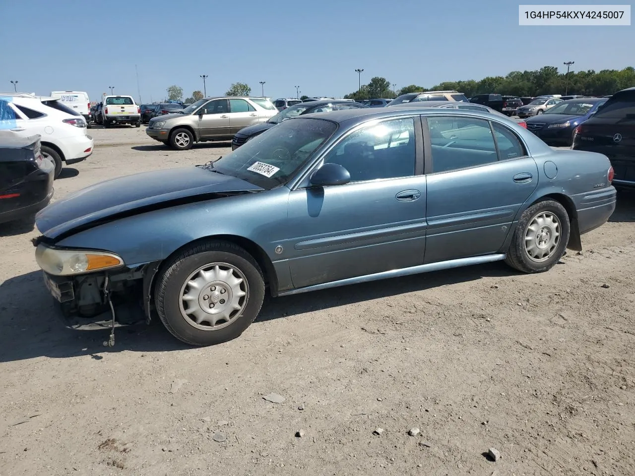 2000 Buick Lesabre Custom VIN: 1G4HP54KXY4245007 Lot: 70853764