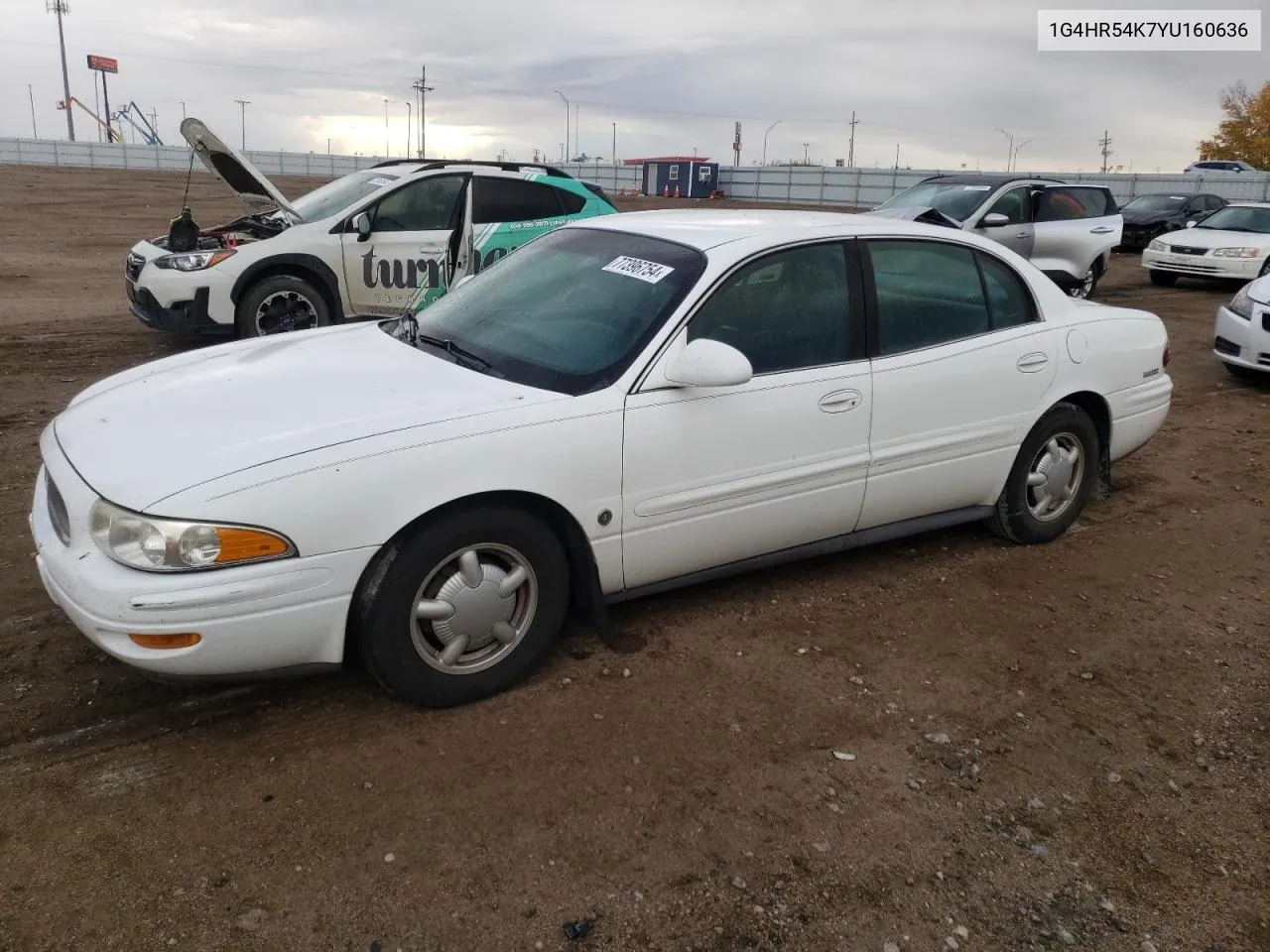 2000 Buick Lesabre Limited VIN: 1G4HR54K7YU160636 Lot: 77396754