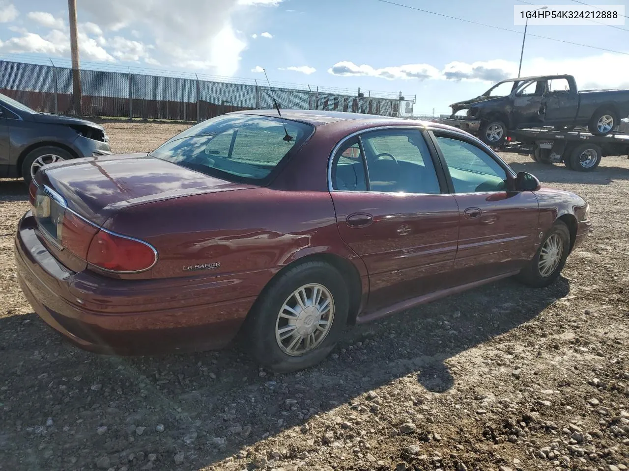 2001 Buick Lesabre Custom VIN: 1G4HP54K324212888 Lot: 69604444