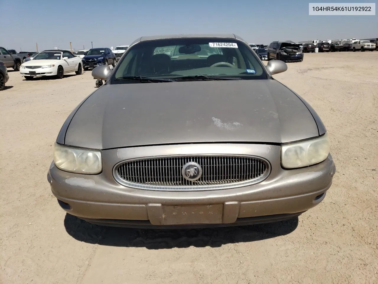 2001 Buick Lesabre Limited VIN: 1G4HR54K61U192922 Lot: 71624204