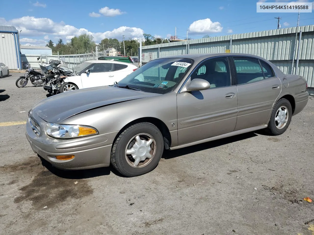 1G4HP54K514195588 2001 Buick Lesabre Custom