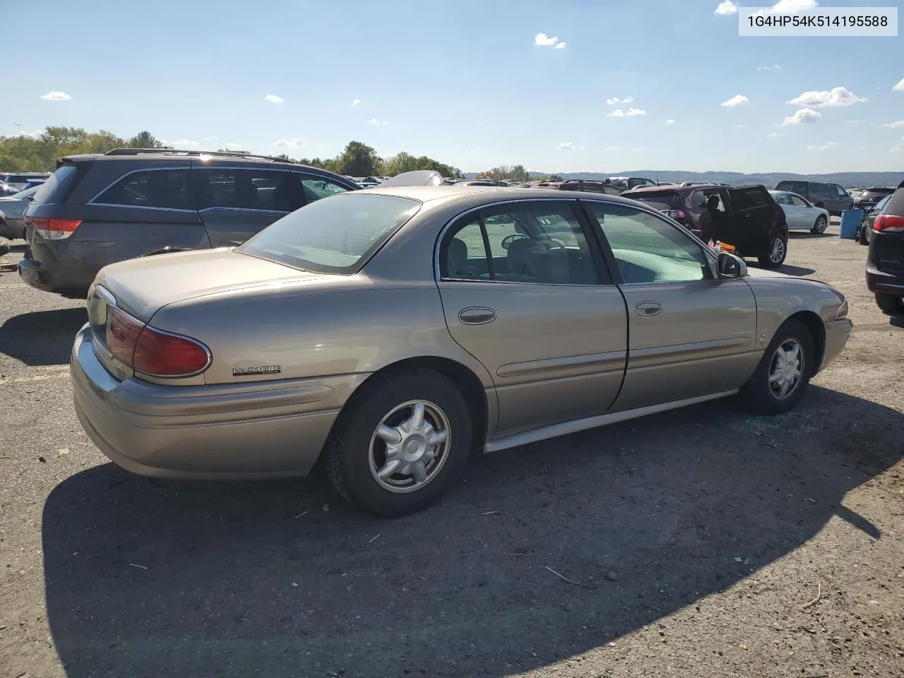 2001 Buick Lesabre Custom VIN: 1G4HP54K514195588 Lot: 71834884