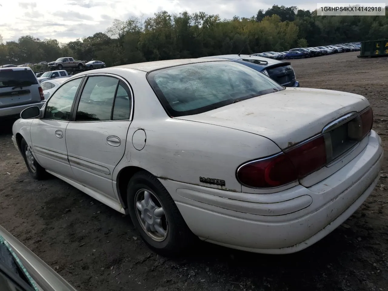 2001 Buick Lesabre Custom VIN: 1G4HP54KX14142918 Lot: 73527734