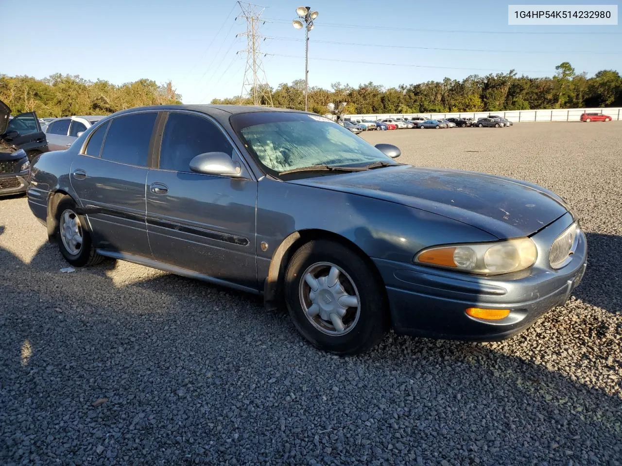 2001 Buick Lesabre Custom VIN: 1G4HP54K514232980 Lot: 76752754