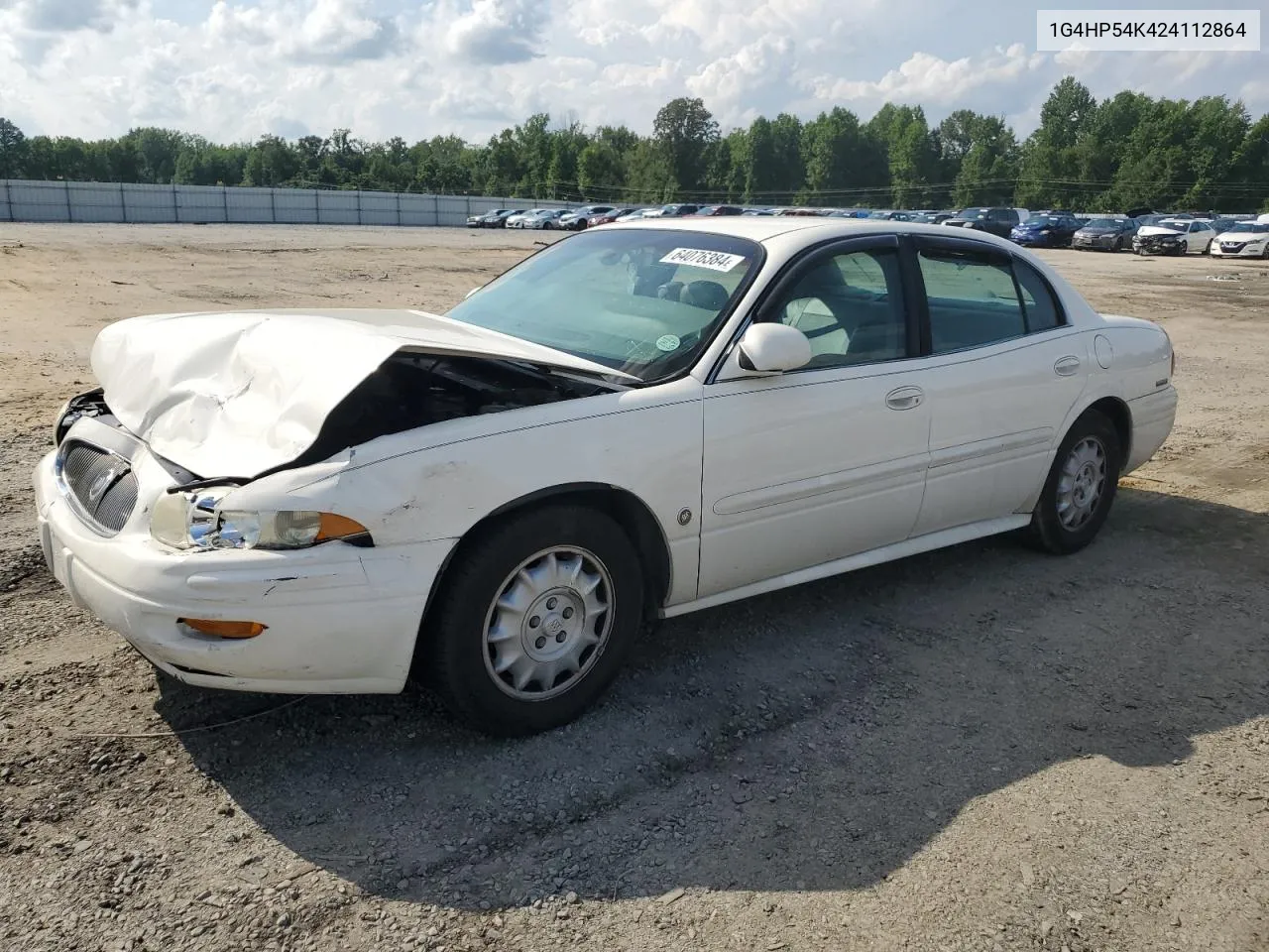 2002 Buick Lesabre Custom VIN: 1G4HP54K424112864 Lot: 64076384