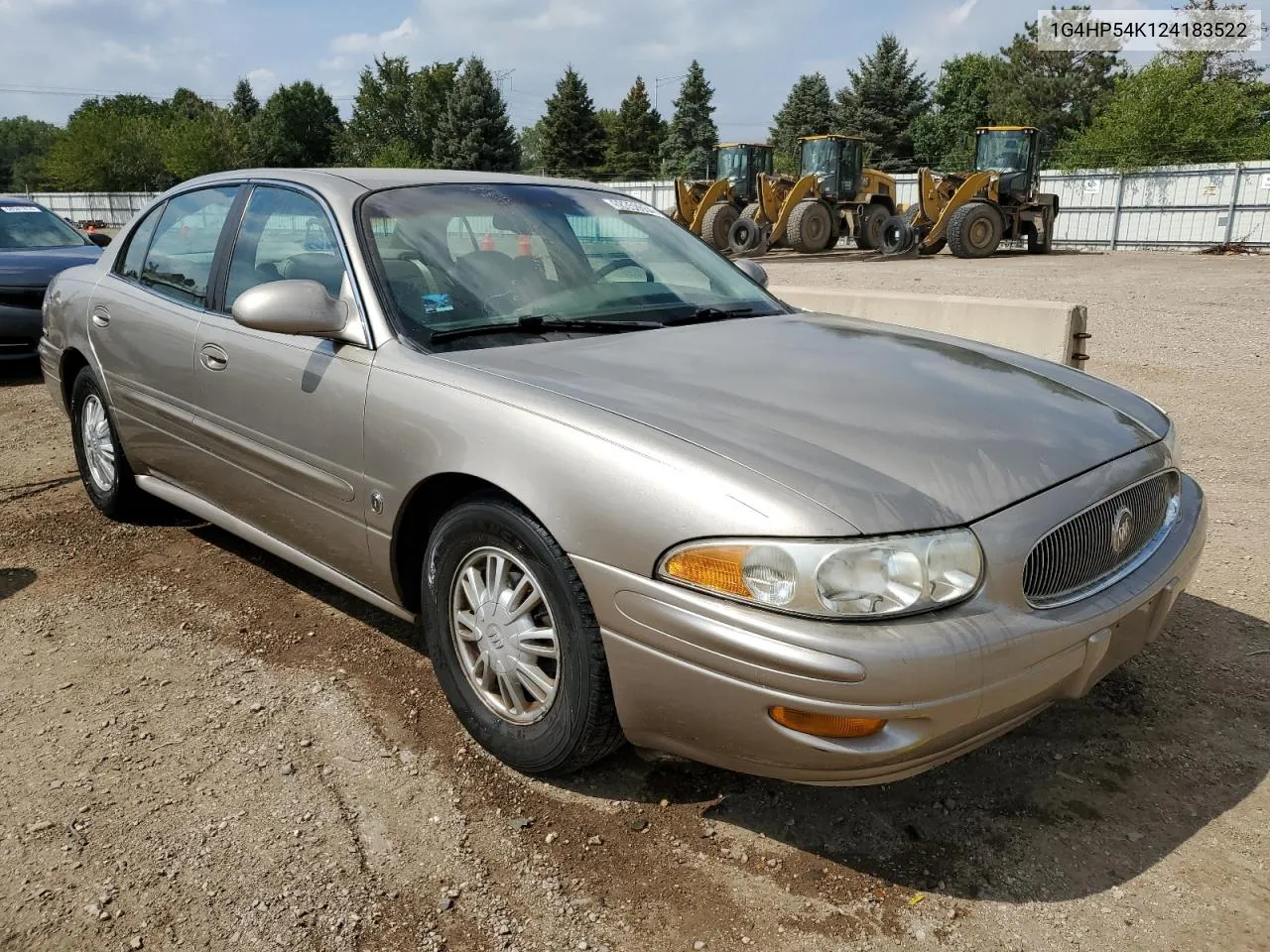 2002 Buick Lesabre Custom VIN: 1G4HP54K124183522 Lot: 68358664