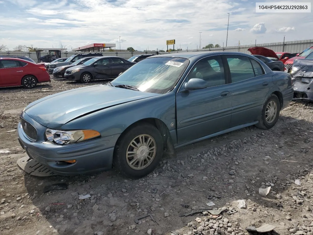 2002 Buick Lesabre Custom VIN: 1G4HP54K22U292863 Lot: 71776884