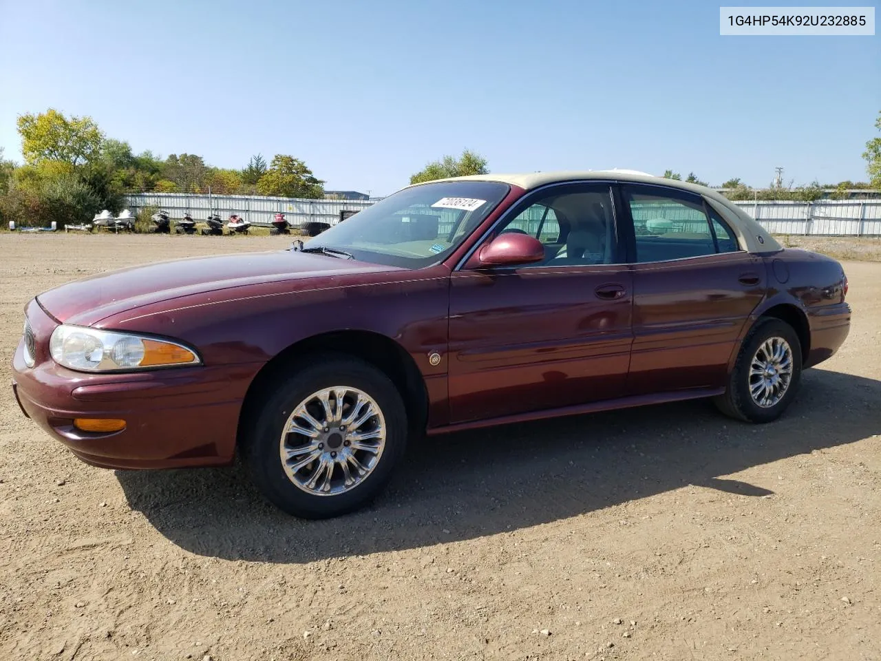 1G4HP54K92U232885 2002 Buick Lesabre Custom