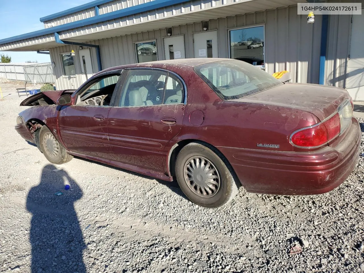 2002 Buick Lesabre Custom VIN: 1G4HP54K024172611 Lot: 75628014