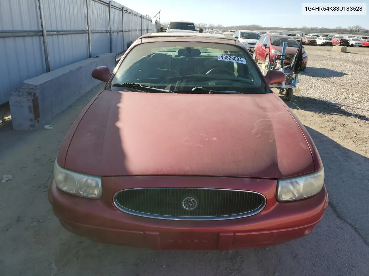 2003 Buick Lesabre Limited VIN: 1G4HR54K83U183528 Lot: 43828004