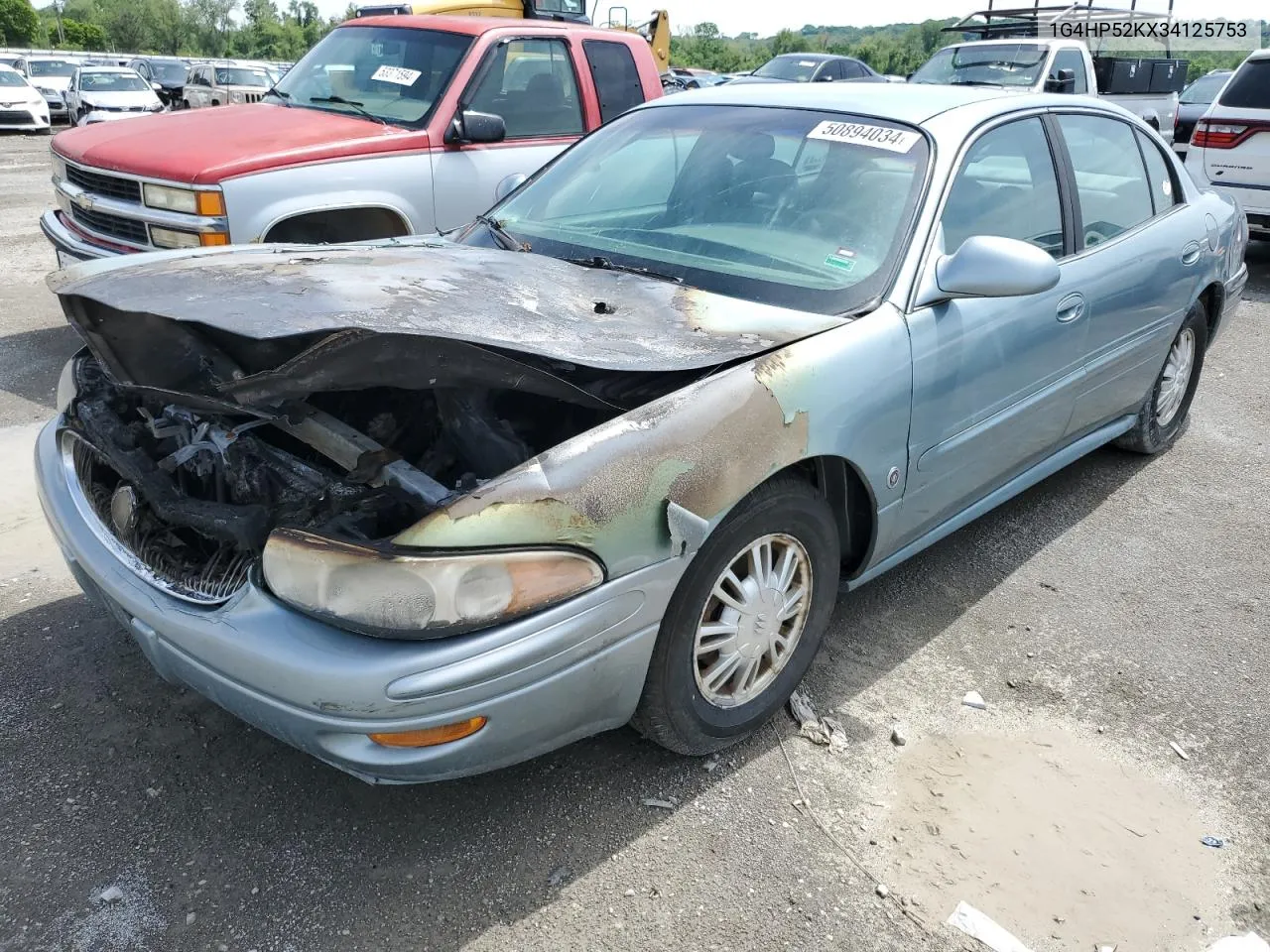 2003 Buick Lesabre Custom VIN: 1G4HP52KX34125753 Lot: 50894034