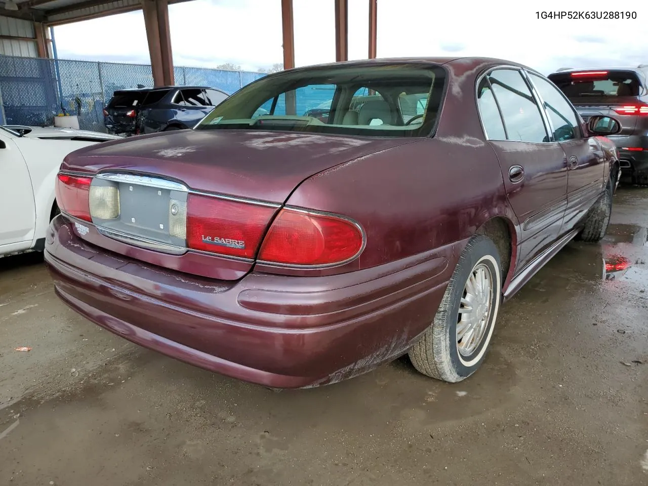 2003 Buick Lesabre Custom VIN: 1G4HP52K63U288190 Lot: 68524292