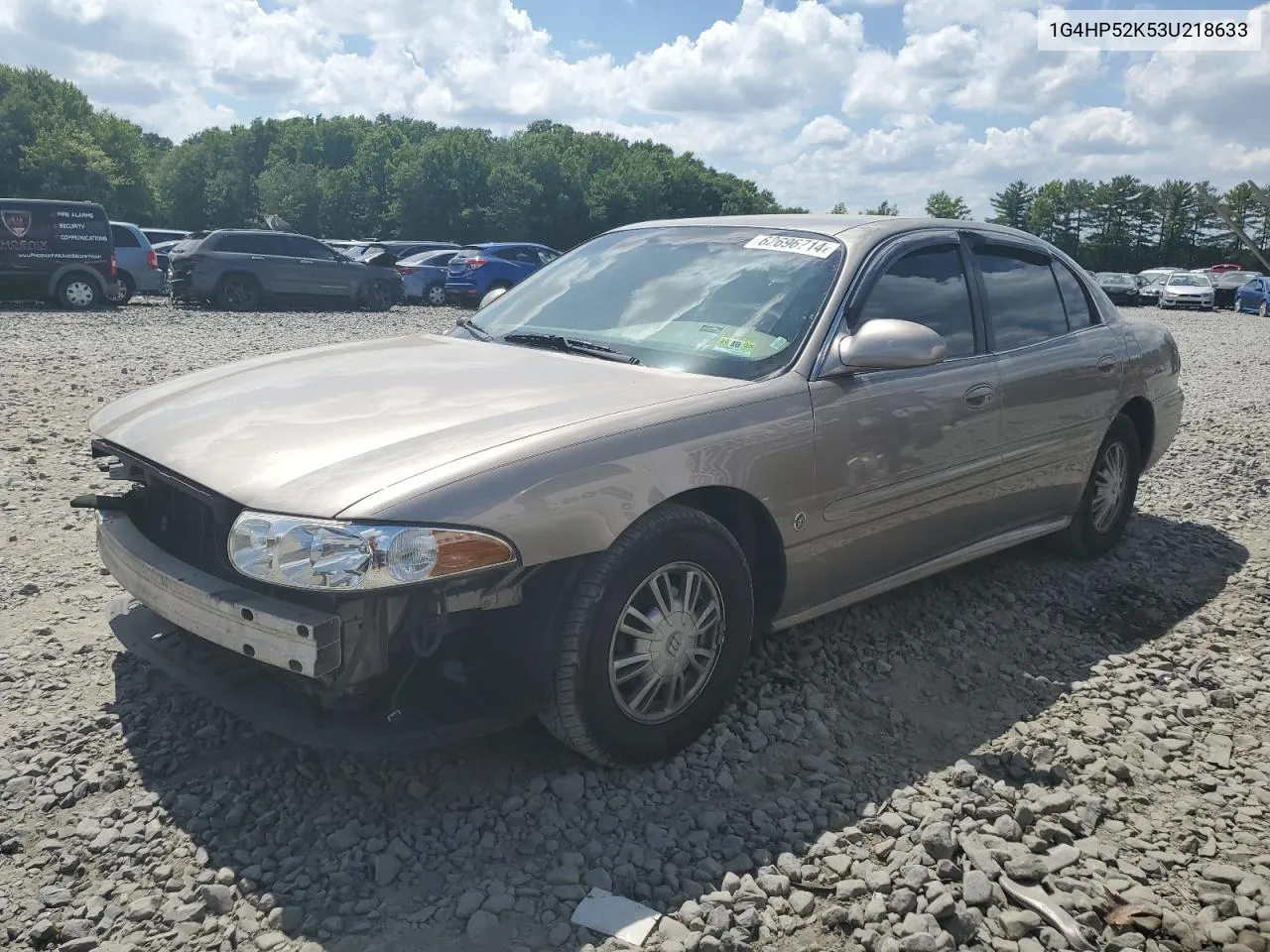 2003 Buick Lesabre Custom VIN: 1G4HP52K53U218633 Lot: 70301654