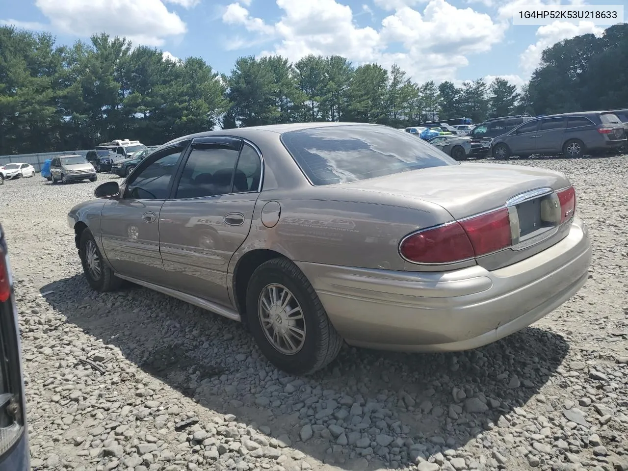 2003 Buick Lesabre Custom VIN: 1G4HP52K53U218633 Lot: 70301654