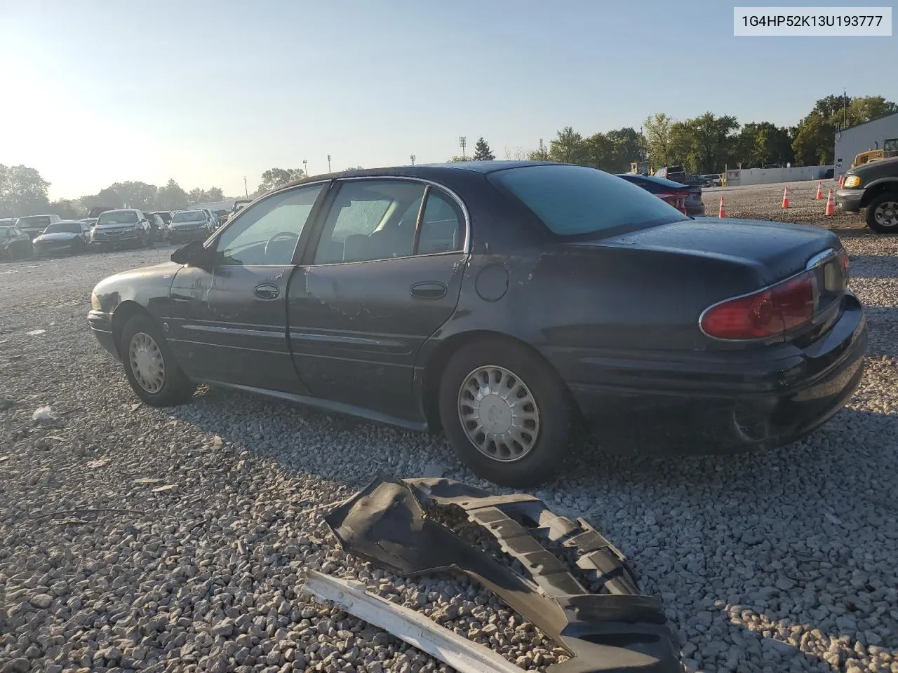 2003 Buick Lesabre Custom VIN: 1G4HP52K13U193777 Lot: 70909124