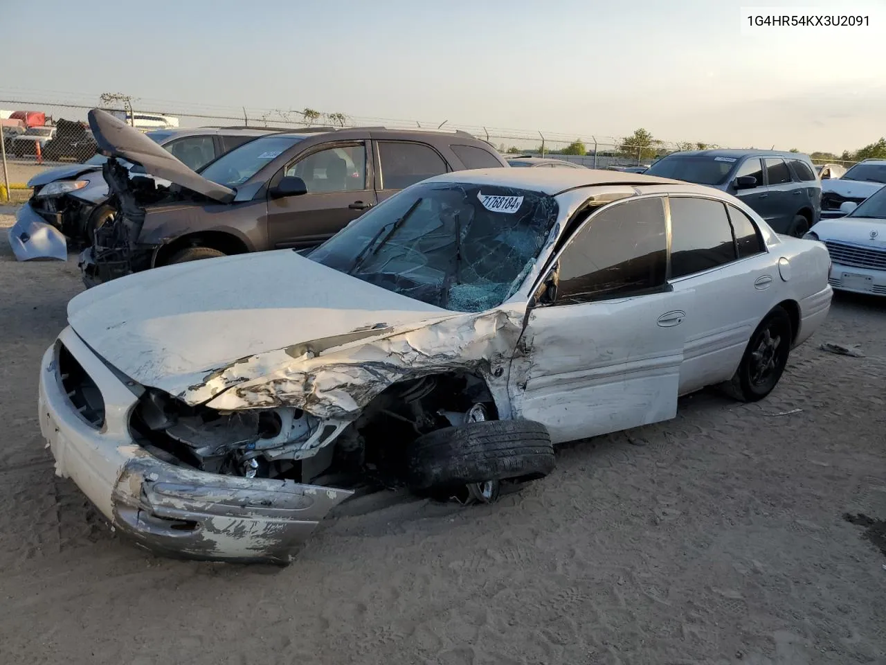 2003 Buick Lesabre Limited VIN: 1G4HR54KX3U2091 Lot: 71768184