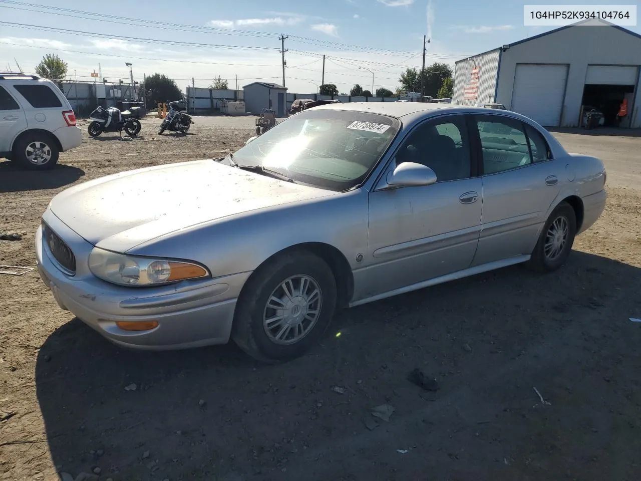 2003 Buick Lesabre Custom VIN: 1G4HP52K934104764 Lot: 73526274