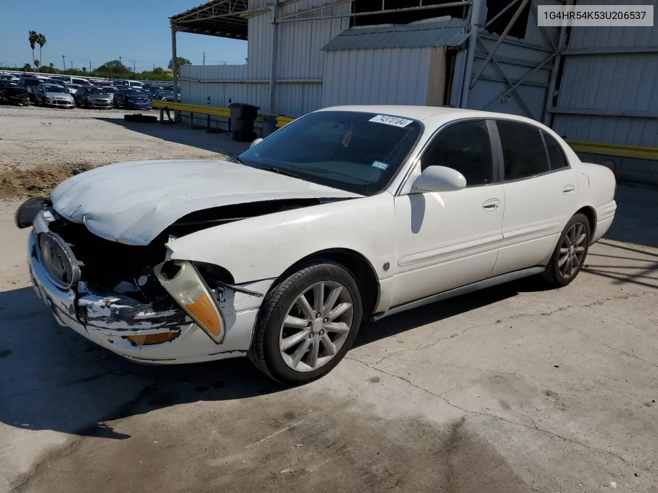 2003 Buick Lesabre Limited VIN: 1G4HR54K53U206537 Lot: 74370184