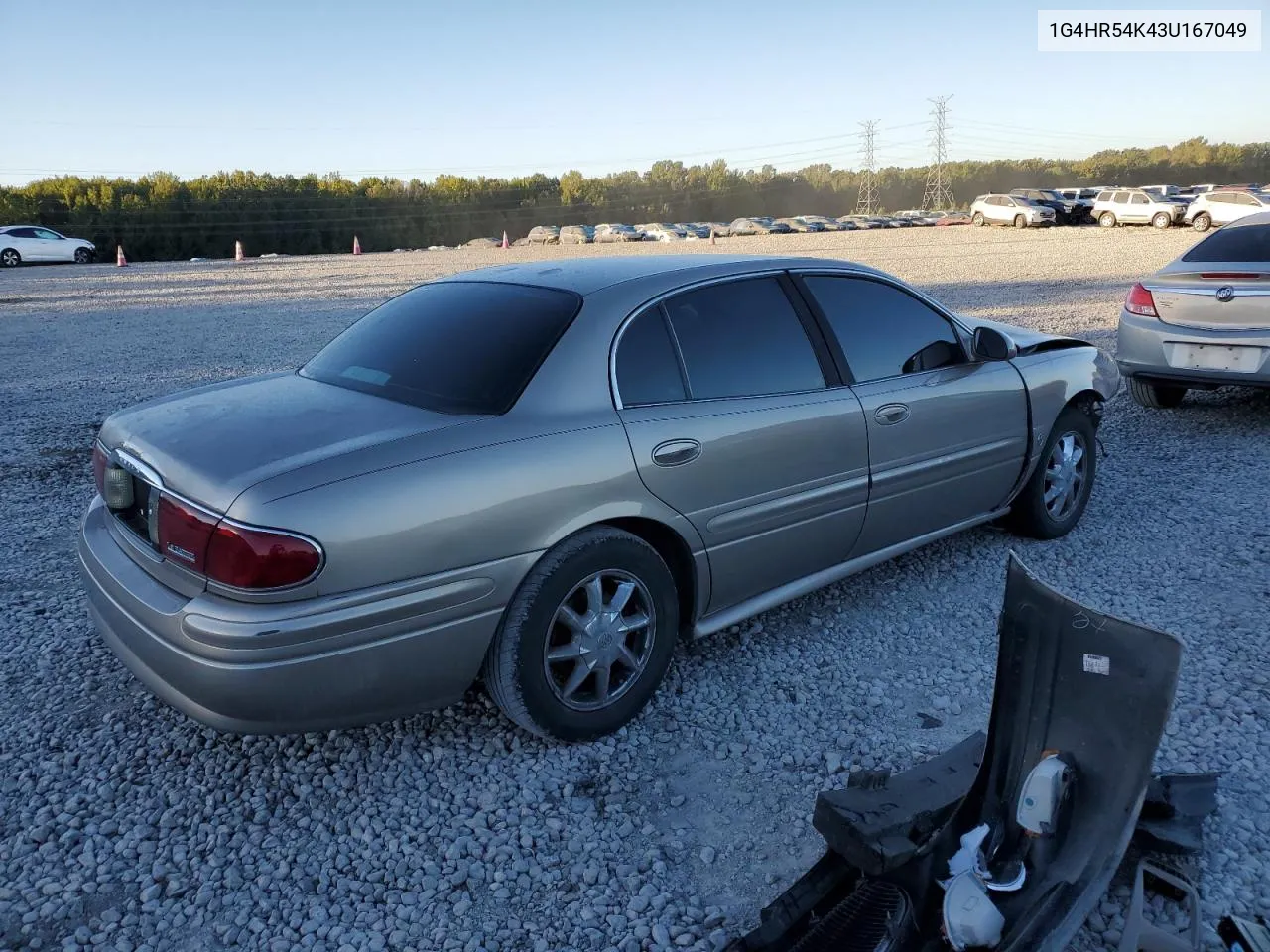 2003 Buick Lesabre Limited VIN: 1G4HR54K43U167049 Lot: 74959614