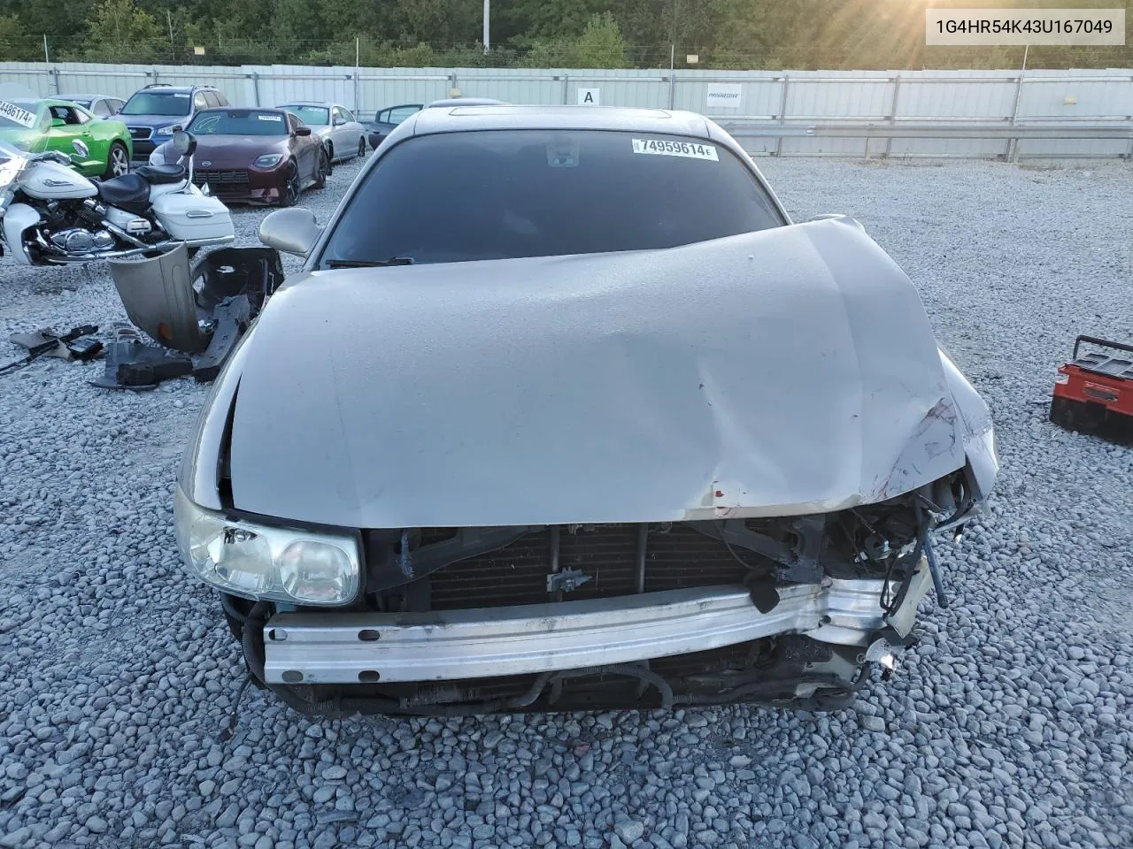 2003 Buick Lesabre Limited VIN: 1G4HR54K43U167049 Lot: 74959614