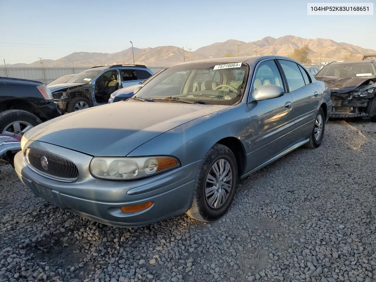 2003 Buick Lesabre Custom VIN: 1G4HP52K83U168651 Lot: 75770064