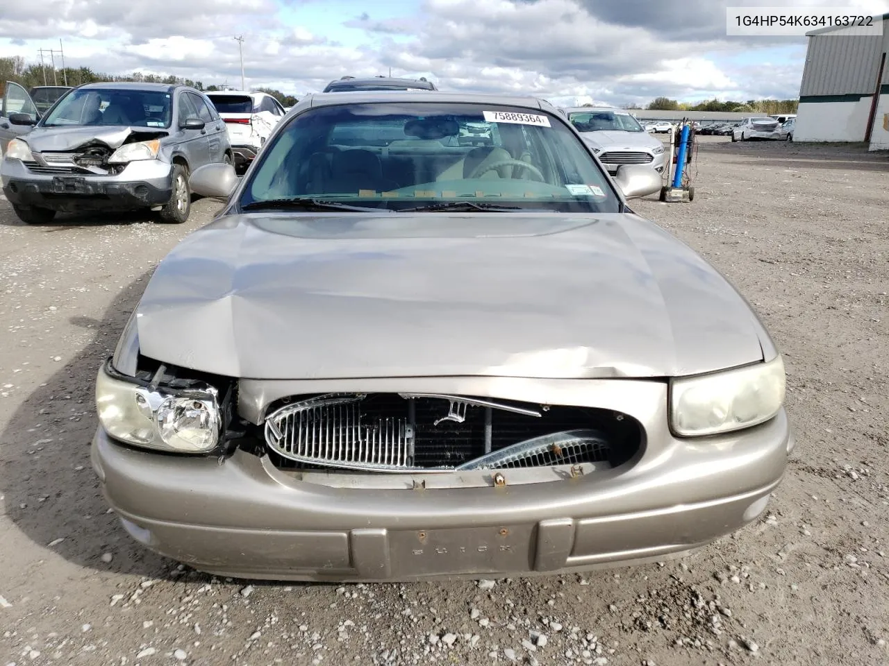 2003 Buick Lesabre Custom VIN: 1G4HP54K634163722 Lot: 75889364