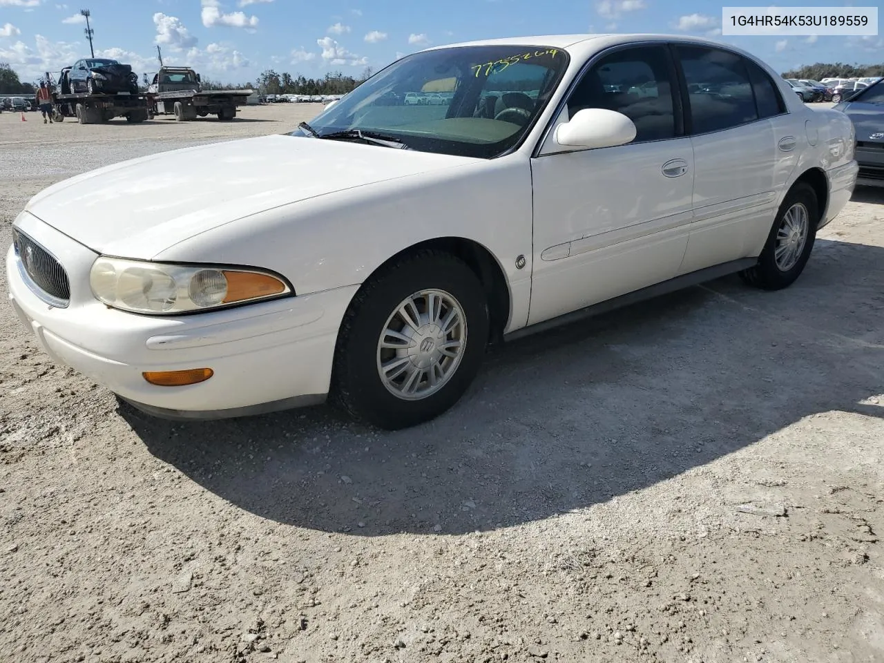 2003 Buick Lesabre Limited VIN: 1G4HR54K53U189559 Lot: 77352614