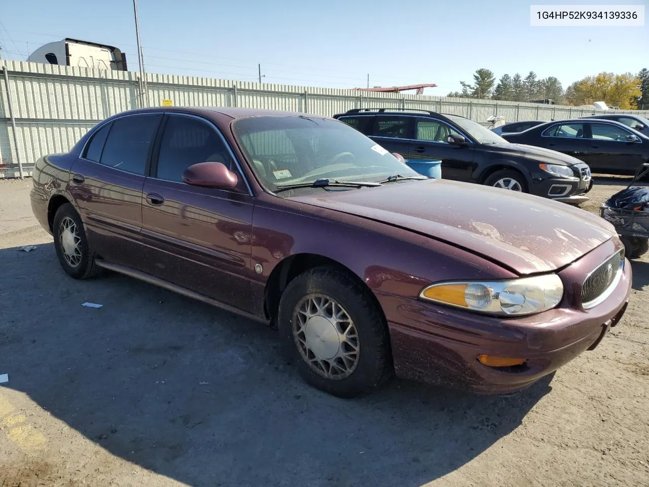 1G4HP52K934139336 2003 Buick Lesabre Custom