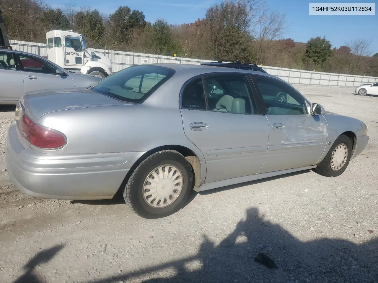 2003 Buick Lesabre Custom VIN: 1G4HP52K03U112834 Lot: 78027584