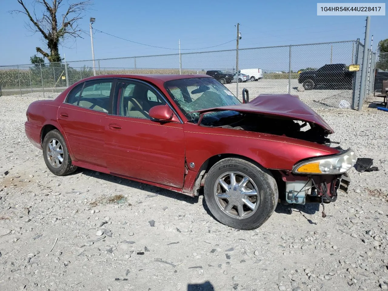 2004 Buick Lesabre Limited VIN: 1G4HR54K44U228417 Lot: 71627084