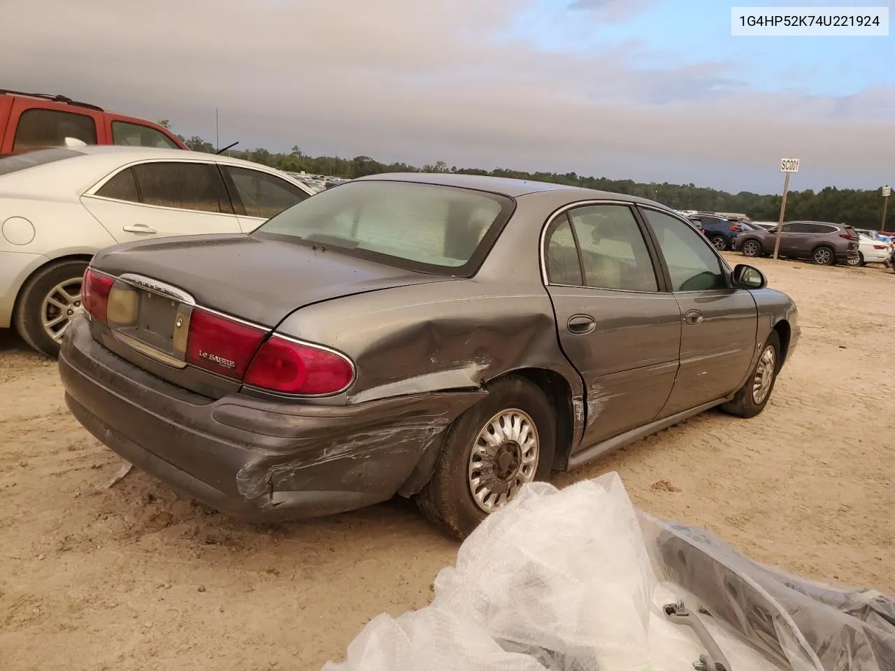 2004 Buick Lesabre Custom VIN: 1G4HP52K74U221924 Lot: 72795014