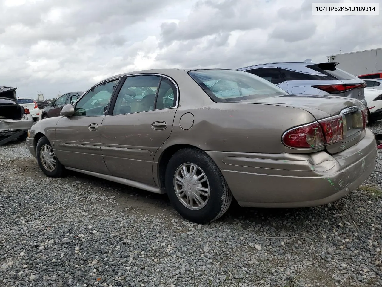 2004 Buick Lesabre Custom VIN: 1G4HP52K54U189314 Lot: 73211294