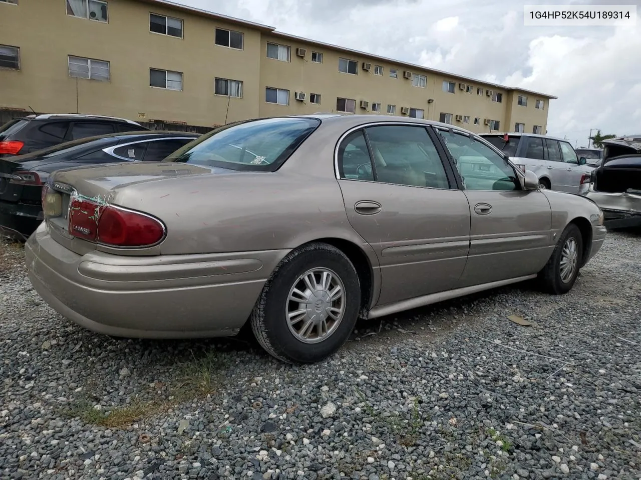 1G4HP52K54U189314 2004 Buick Lesabre Custom