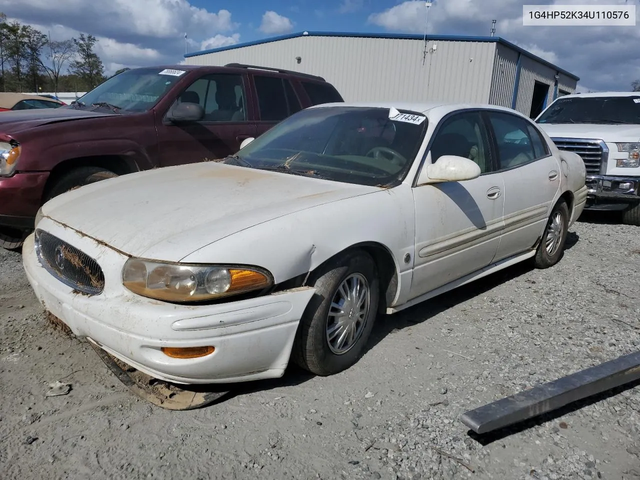 2004 Buick Lesabre Custom VIN: 1G4HP52K34U110576 Lot: 76071434